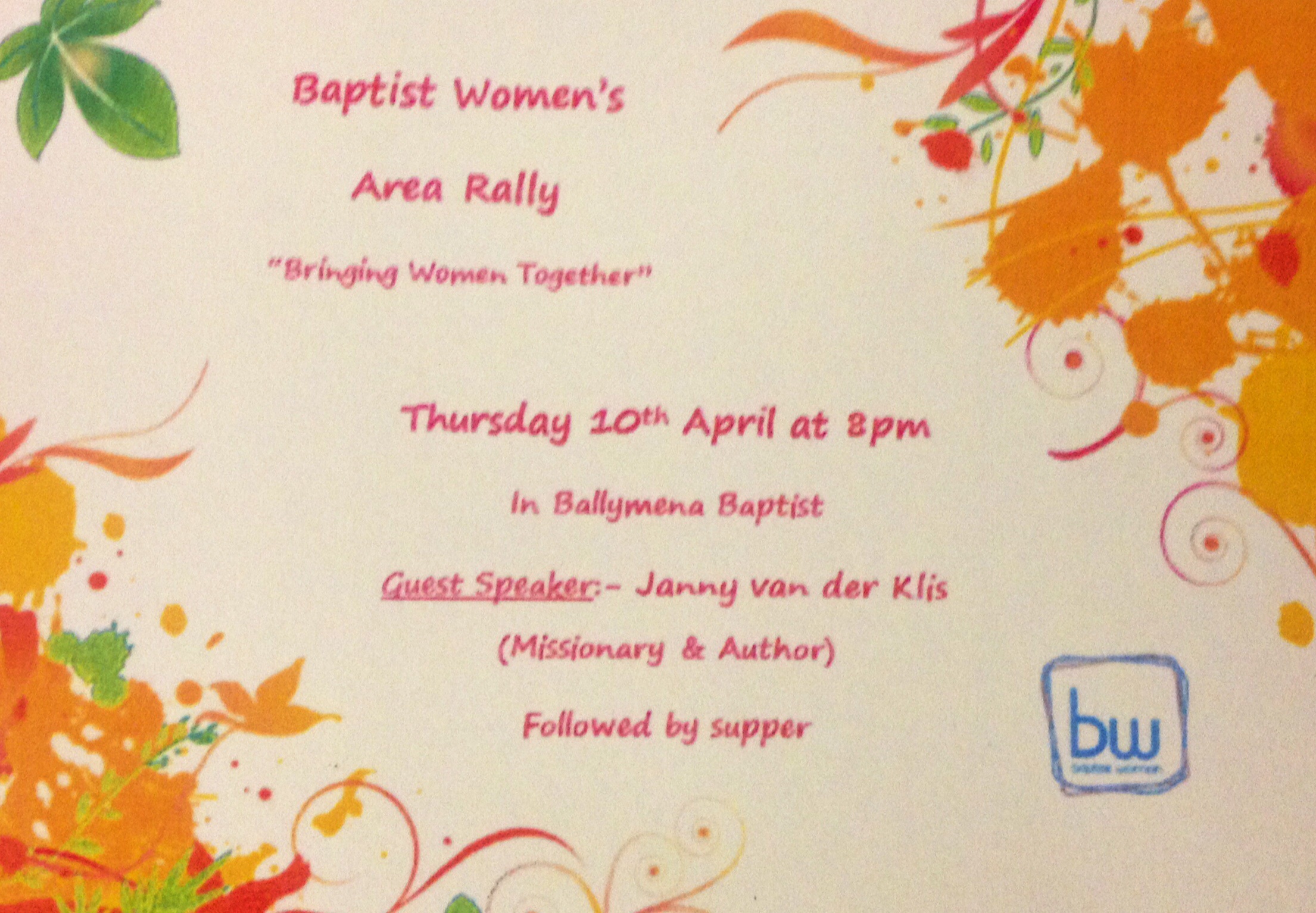 Baptist Women’s Event